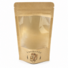 Kraft pencereli doypack - 100 g Geniş Pencereli Kraft Doypack Baskılı (11x18 cm)