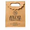 Kraft butik çanta - 12,5x16x6 Butik Kraft Çanta Baskılı